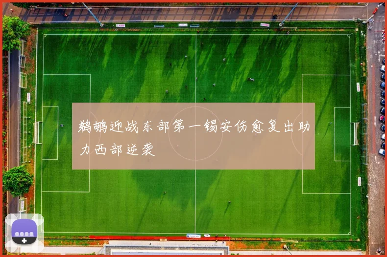 鹈鹕迎战东部第一锡安伤愈复出助力西部逆袭